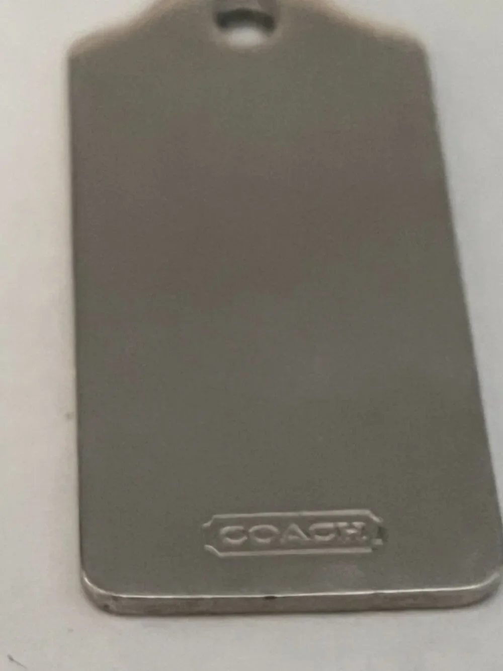 Coach buying tag are